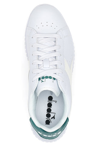 Bele superge z vezalkami Diadora Game Step GS Glazed