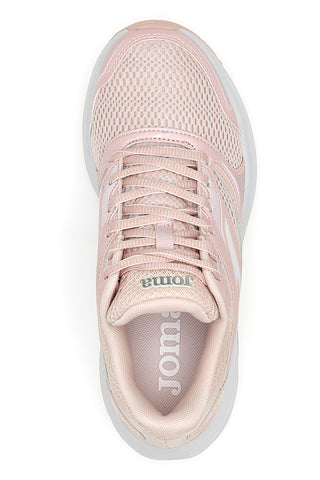 Roza tekaški čevlji z logotipom na strani Joma Vitality Lady 2413