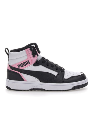 Superge z belimi in črnimi vezalkami Puma Rebound V6