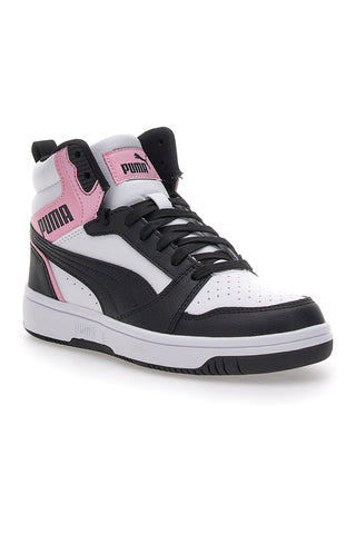 Superge z belimi in črnimi vezalkami Puma Rebound V6