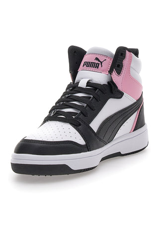 Superge z belimi in črnimi vezalkami Puma Rebound V6