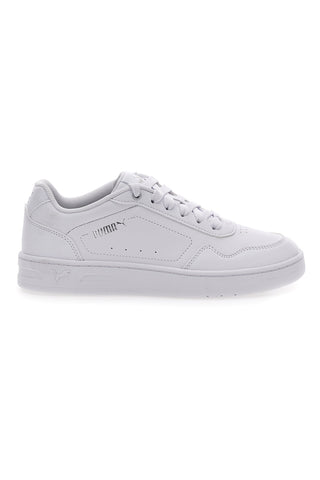 Bele superge z vezalkami Puma Court Classy