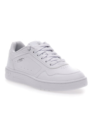 Bele superge z vezalkami Puma Court Classy