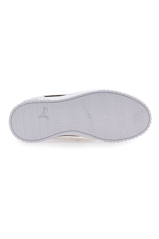 Bele superge Casula z vezalkami Puma Carina 2.0 Mettalic Shine