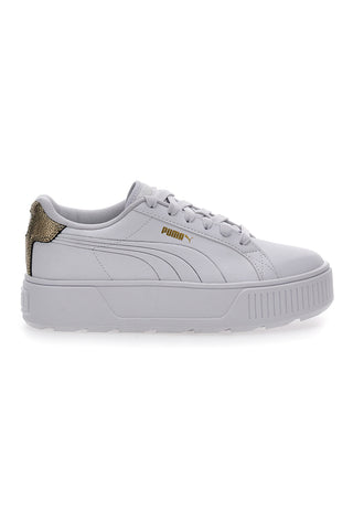 Bele superge s platformo Puma Karmen Metallic Shine