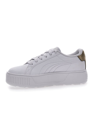 Bele superge s platformo Puma Karmen Metallic Shine