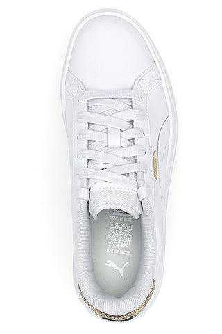 Bele superge s platformo Puma Karmen Metallic Shine