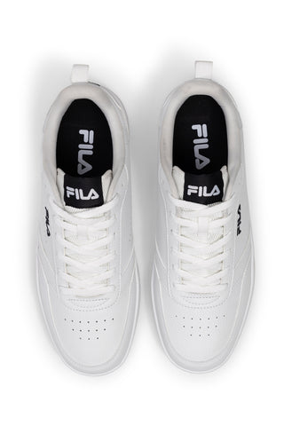 Bele superge z logotipom Fila Rega Teens na strani