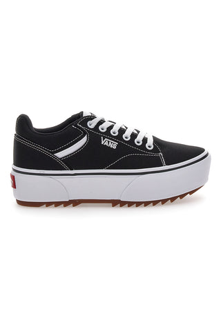 Črni platneni supergi Vans Seldan Platform ST