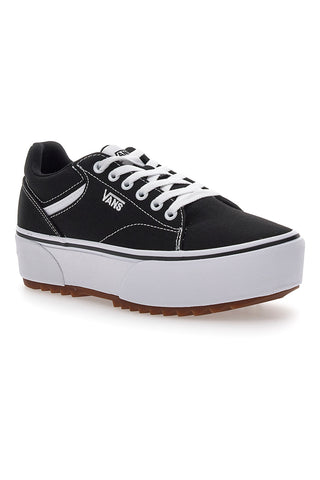 Črni platneni supergi Vans Seldan Platform ST