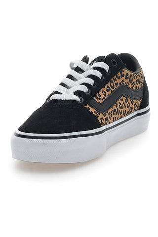 Črni supergi z živalskim potiskom Vans Ward