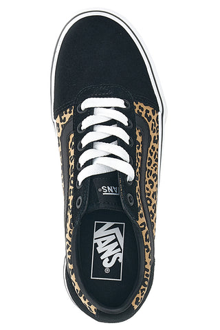 Črni supergi z živalskim potiskom Vans Ward