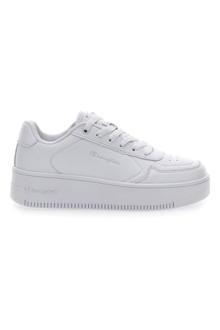 Bele superge z vezalkami Champion Rebound Platform Low