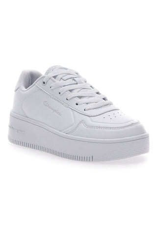 Bele superge z vezalkami Champion Rebound Platform Low