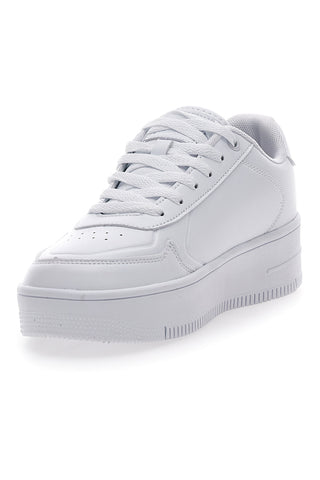 Bele superge z vezalkami Champion Rebound Platform Low