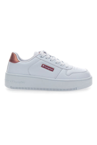 Bele superge z vezalkami Champion Rebound Platform Glitz