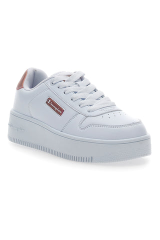 Bele superge z vezalkami Champion Rebound Platform Glitz