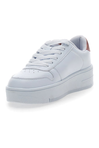 Bele superge z vezalkami Champion Rebound Platform Glitz