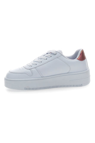 Bele superge z vezalkami Champion Rebound Platform Glitz
