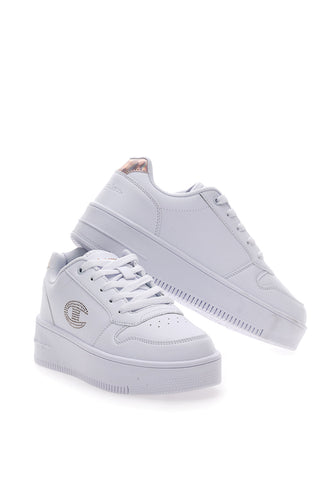 Bele superge Champion Rebound Platform Glitter
