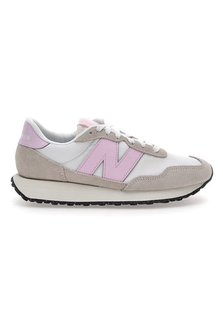 Bele in roza ženske superge New Balance 237