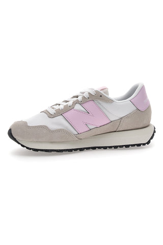 Bele in roza ženske superge New Balance 237