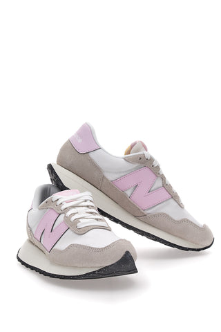 Bele in roza ženske superge New Balance 237