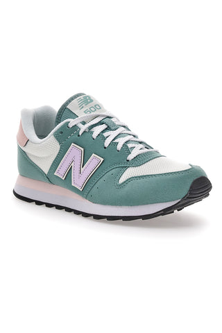 Zelene in roza ženske superge New Balance 500