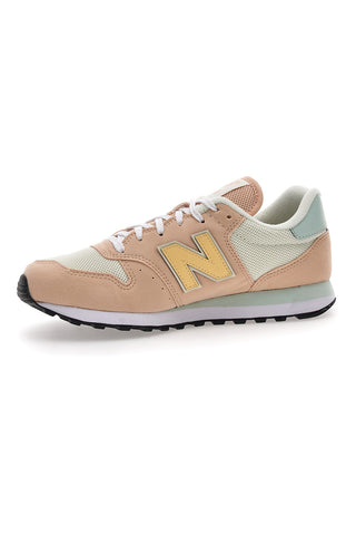 Roza superge z barvnimi detajli New Balance 500
