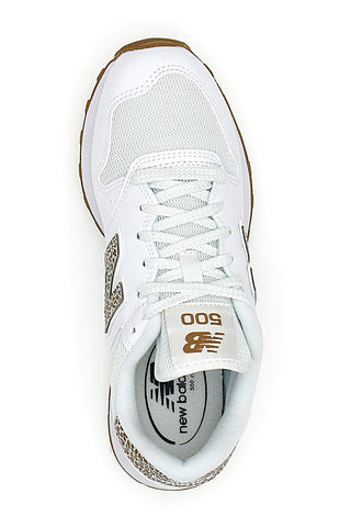 Bele superge z leopardim vzorcem New Balance 500