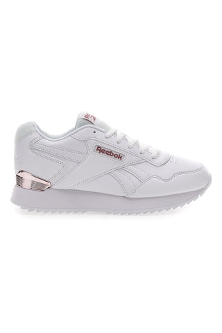 Bele ženske superge z vezalkami Reebok Glide Ripple Clip