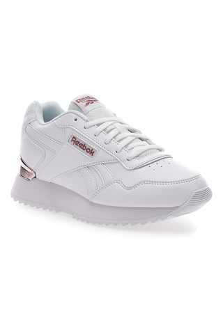Bele ženske superge z vezalkami Reebok Glide Ripple Clip
