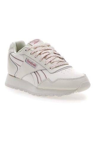 Bele superge z zgornjim delom iz pravega usnja Reebok Glide