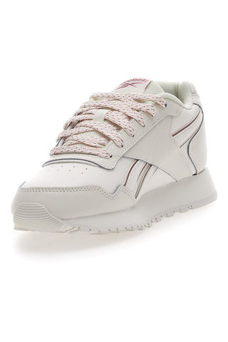 Bele superge z zgornjim delom iz pravega usnja Reebok Glide