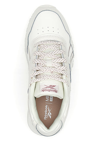 Bele superge z zgornjim delom iz pravega usnja Reebok Glide