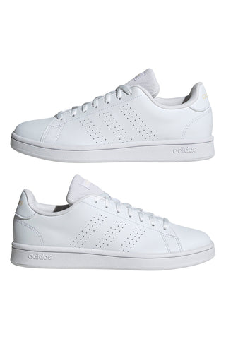 Bele superge z vezalkami Adidas Advantage Base