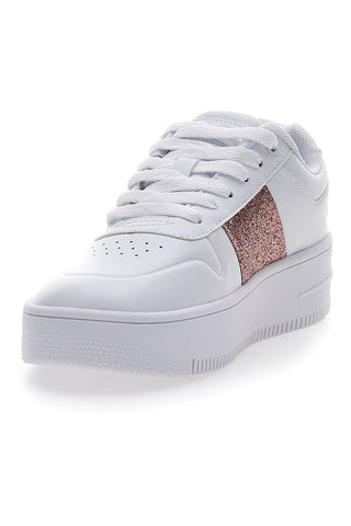 Bele superge Champion Rebound Platform Sparkle