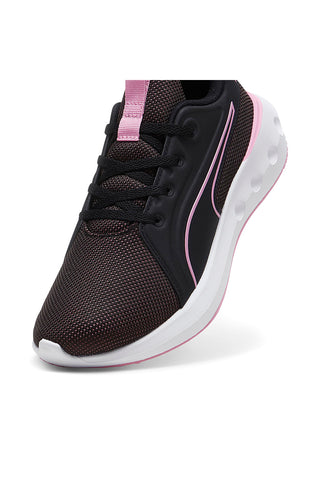 Črni tekaški čevlji z roza detajli Puma Sotfride carson 31015404