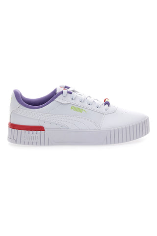 Bele superge z biseri Puma Carina 2.0 Pearls Jr