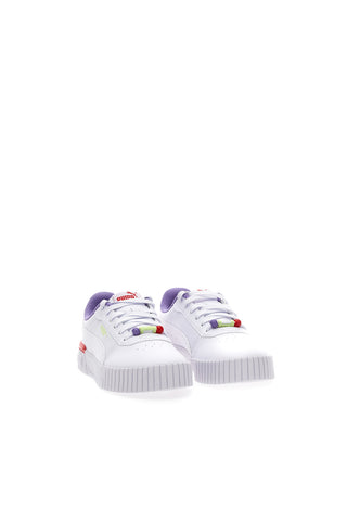 Bele superge z biseri Puma Carina 2.0 Pearls Jr