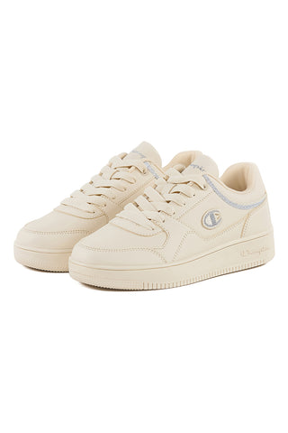 Sneakers Panna s srebrnimi detajli CHAMPION RD18 LOW