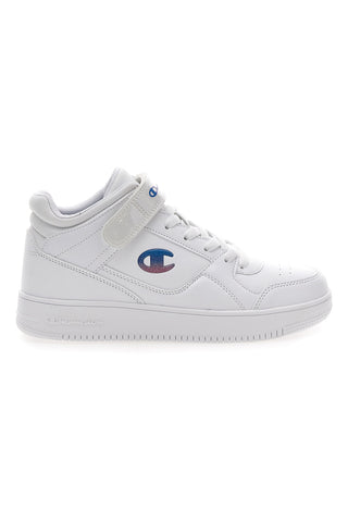 Bele superge s srednjim izrezom in velcro zaponko CHAMPION RD15 MID G GS