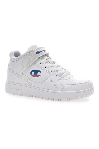 Bele superge s srednjim izrezom in velcro zaponko CHAMPION RD15 MID G GS