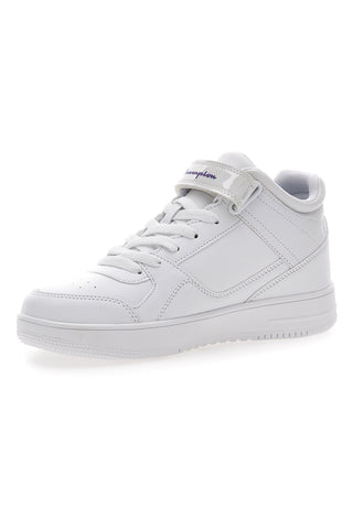 Bele superge s srednjim izrezom in velcro zaponko CHAMPION RD15 MID G GS