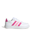 Bele in roza superge z vezalkami ADIDAS Breaknet 2.0 K