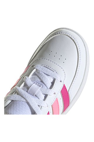 Bele in roza superge z vezalkami ADIDAS Breaknet 2.0 K