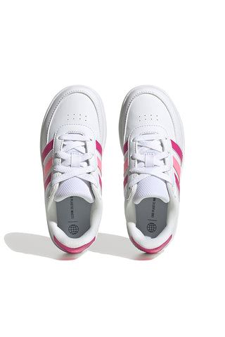 Bele in roza superge z vezalkami ADIDAS Breaknet 2.0 K