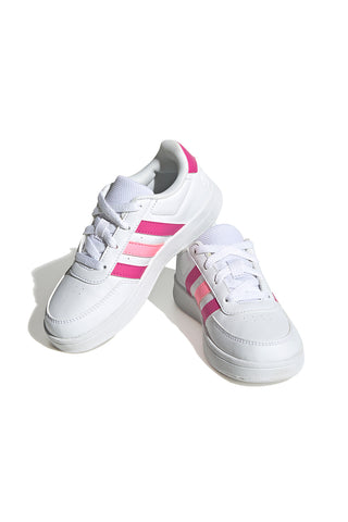 Bele in roza superge z vezalkami ADIDAS Breaknet 2.0 K
