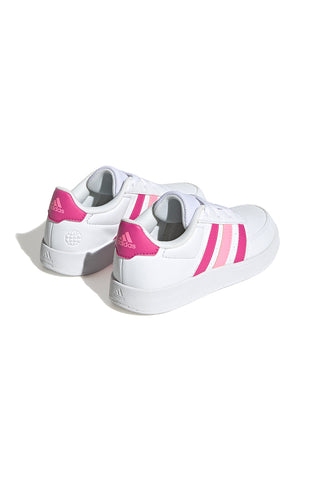 Bele in roza superge z vezalkami ADIDAS Breaknet 2.0 K