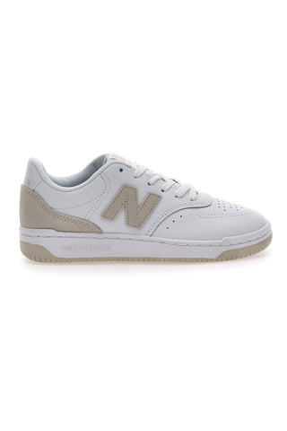 Bele in zlate superge z zračnim zgornjim delom NEW BALANCE BB80RTG